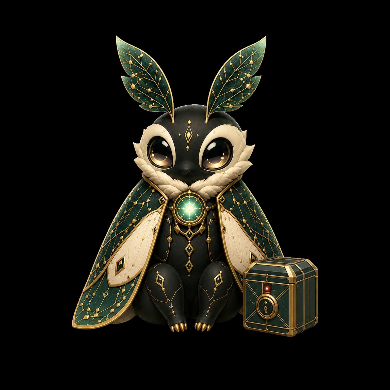 ORYN beside a locked archive